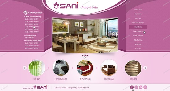 Thảm trải sàn Sani